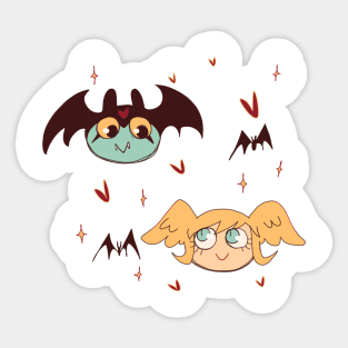 Devilman cute Sticker